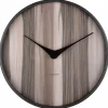 Karlsson Wandklok Wood Melange donker Ø 40 cm