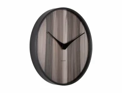 Karlsson Wandklok Wood Melange donker Ø 40 cm