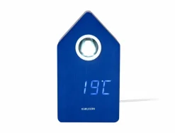 Karlsson Wekker Cuckoo LED kobalt blauw