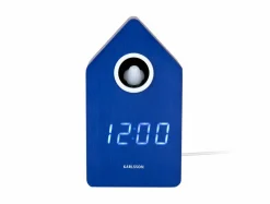 Karlsson Wekker Cuckoo LED kobalt blauw