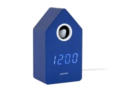 Karlsson Wekker Cuckoo LED kobalt blauw