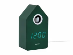 Karlsson Wekker Cuckoo LED retro groen