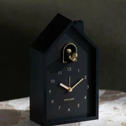 Karlsson Wekker Modern Cuckoo Oro zwart
