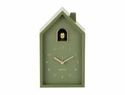 Karlsson Wekker Modern Cuckoo Oro luxury groen