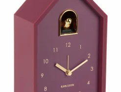 Karlsson Wekker Modern Cuckoo Oro donker mauve