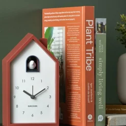 Karlsson Wekker Modern Cuckoo Rood