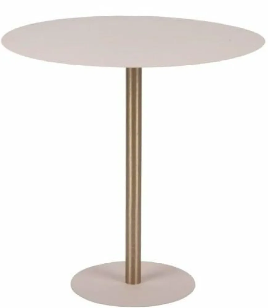 Leitmotiv Bijzettafel Dex Warm grijs Ø 40 cm