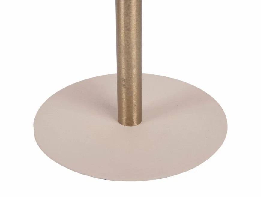 Leitmotiv Bijzettafel Dex Warm grijs Ø 40 cm