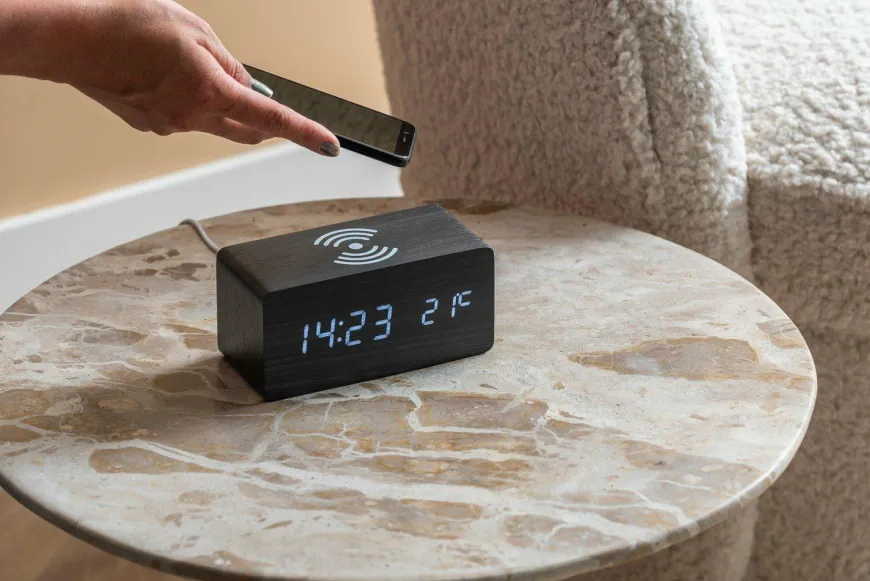 Leitmotiv Bijzettafel Force Marmer met mango Ø 40 cm