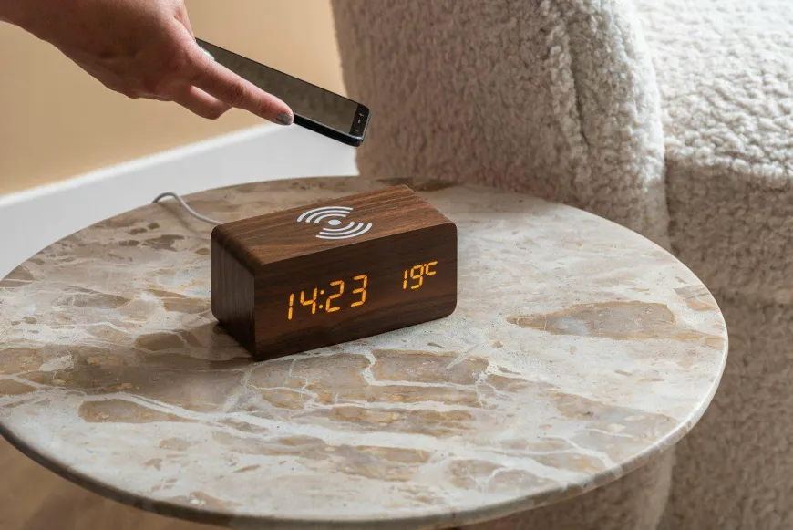 Leitmotiv Bijzettafel Force Marmer met mango Ø 40 cm