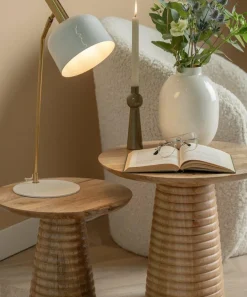 Leitmotiv Bijzettafel Force striped groot mango