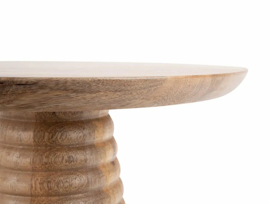 Leitmotiv Bijzettafel Force striped groot mango