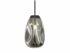 Leitmotiv Hanglamp Blown Glass Medium rookglas