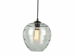 Leitmotiv Hanglamp Glamour Globe glas smoke