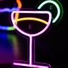 Leitmotiv Neon licht Cocktail multi colour
