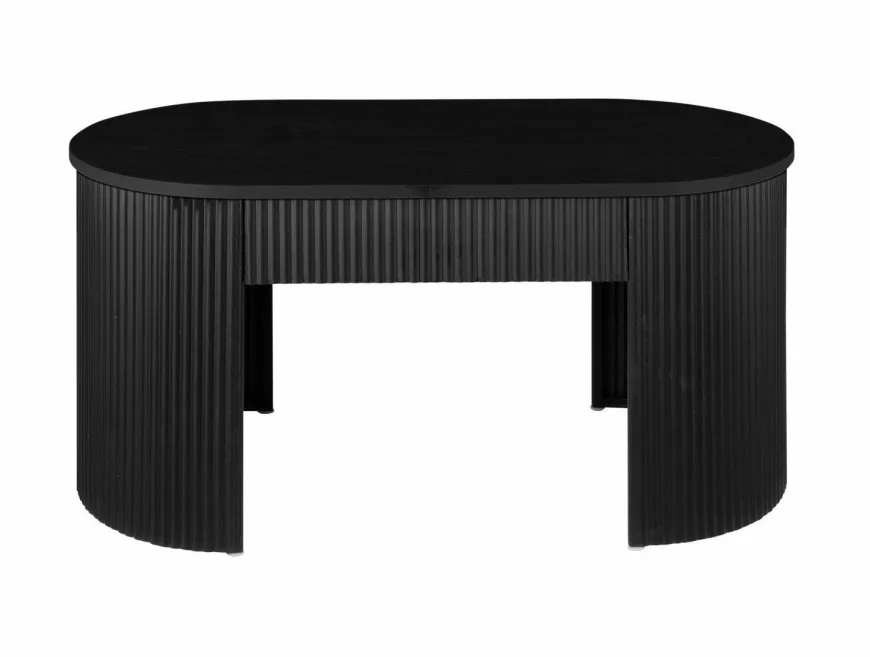 Leitmotiv Salontafel Estriado zwart
