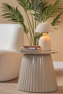 Leitmotiv Salontafel Luscious Con zand bruin