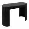 Leitmotiv Sidetable Estriado zwart