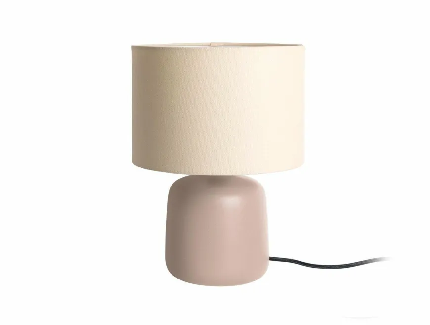 Leitmotiv Tafellamp Alma Straight zand bruin