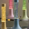 Leitmotiv Tafellamp Astro Glitter zacht geel met helder geel glitter
