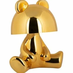 Leitmotiv Tafellamp Bear LED met bluetooth speaker goud
