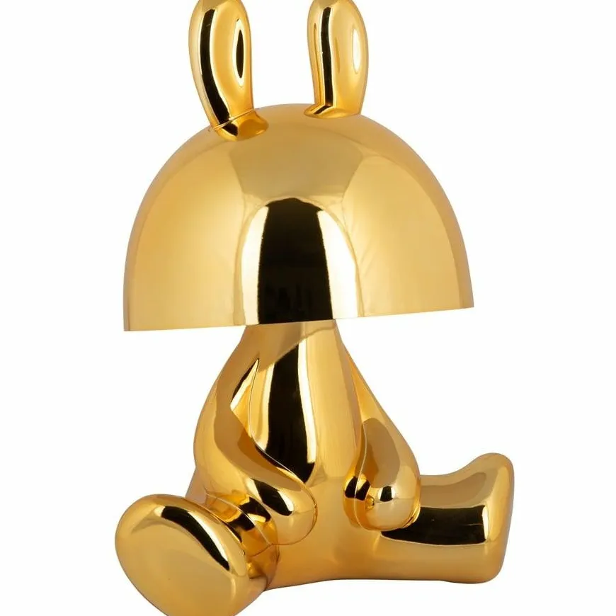 Leitmotiv Tafellamp Bunny LED met bluetooth speaker goud