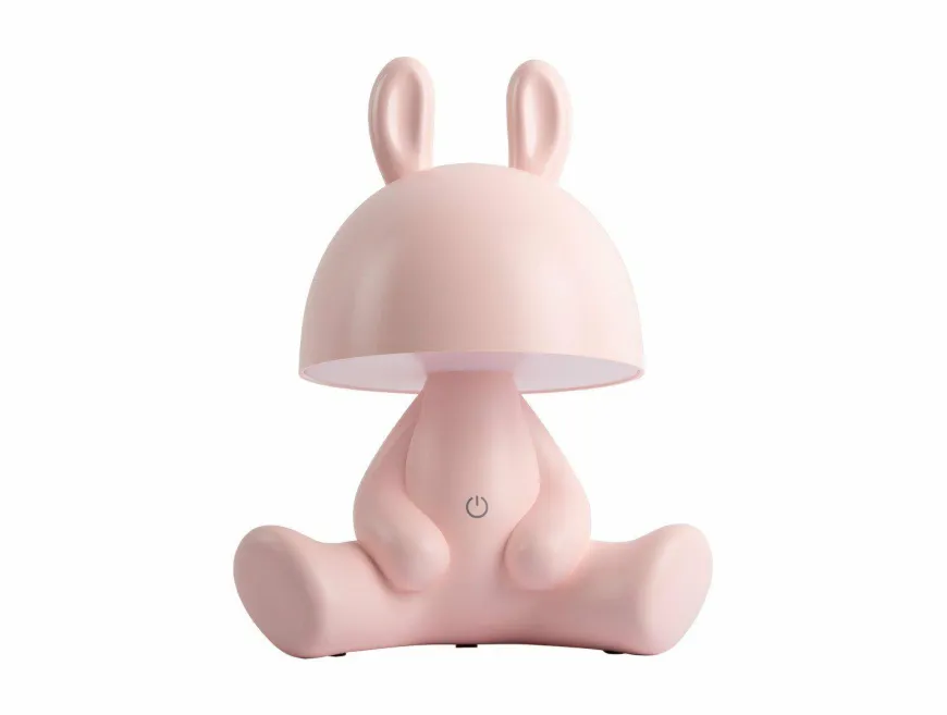 Leitmotiv Tafellamp Bunny zacht roze