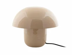 Leitmotiv Tafellamp Fat Mushroom zacht bruin