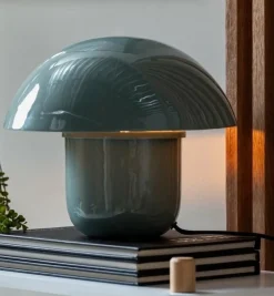 Leitmotiv Tafellamp Fat Mushroom groen blauw
