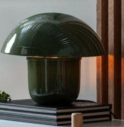 Leitmotiv Tafellamp Fat Mushroom jungle groen