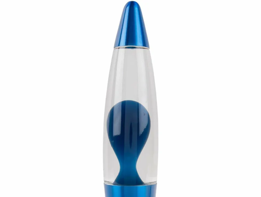 Leitmotiv Tafellamp Funky Rocket Lava blauw