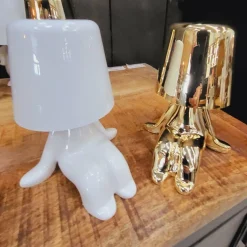 Leitmotiv Tafellamp Glossy DJ goud