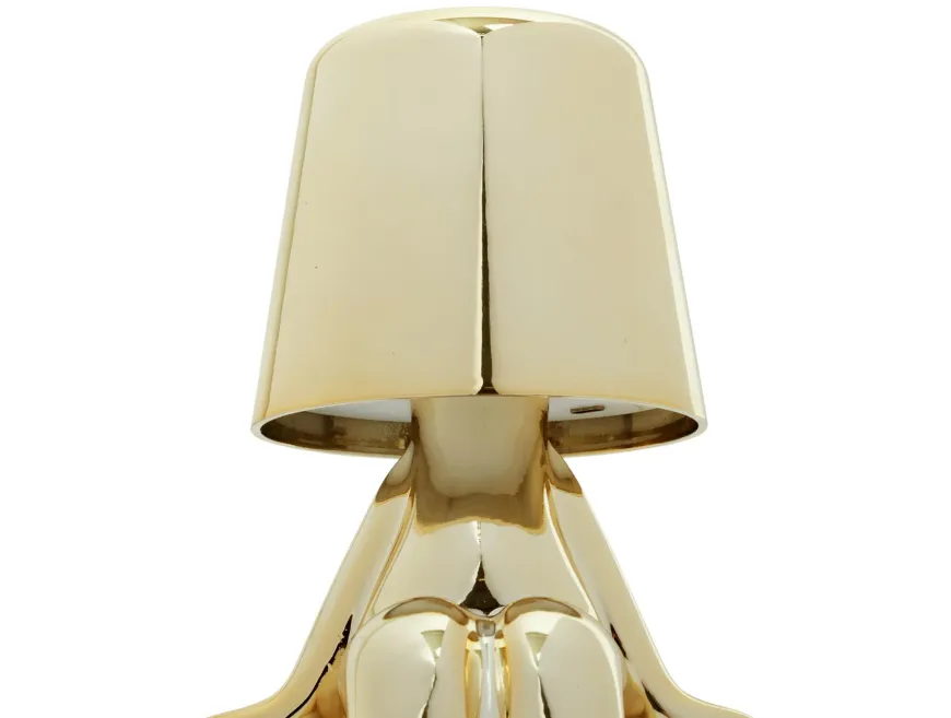 Leitmotiv Tafellamp Glossy DJ goud