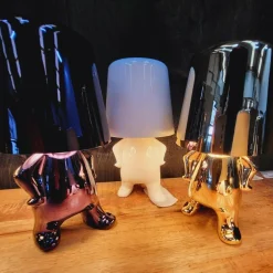 Leitmotiv Tafellamp Glossy TJ goud