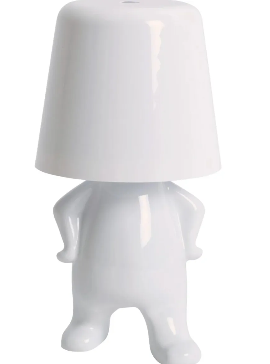 Leitmotiv Tafellamp Glossy TJ wit