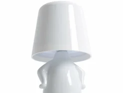 Leitmotiv Tafellamp Glossy TJ wit