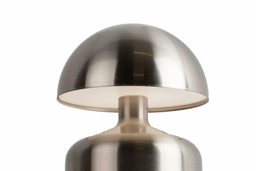 Leitmotiv Tafellamp Impetu Nikkel LED