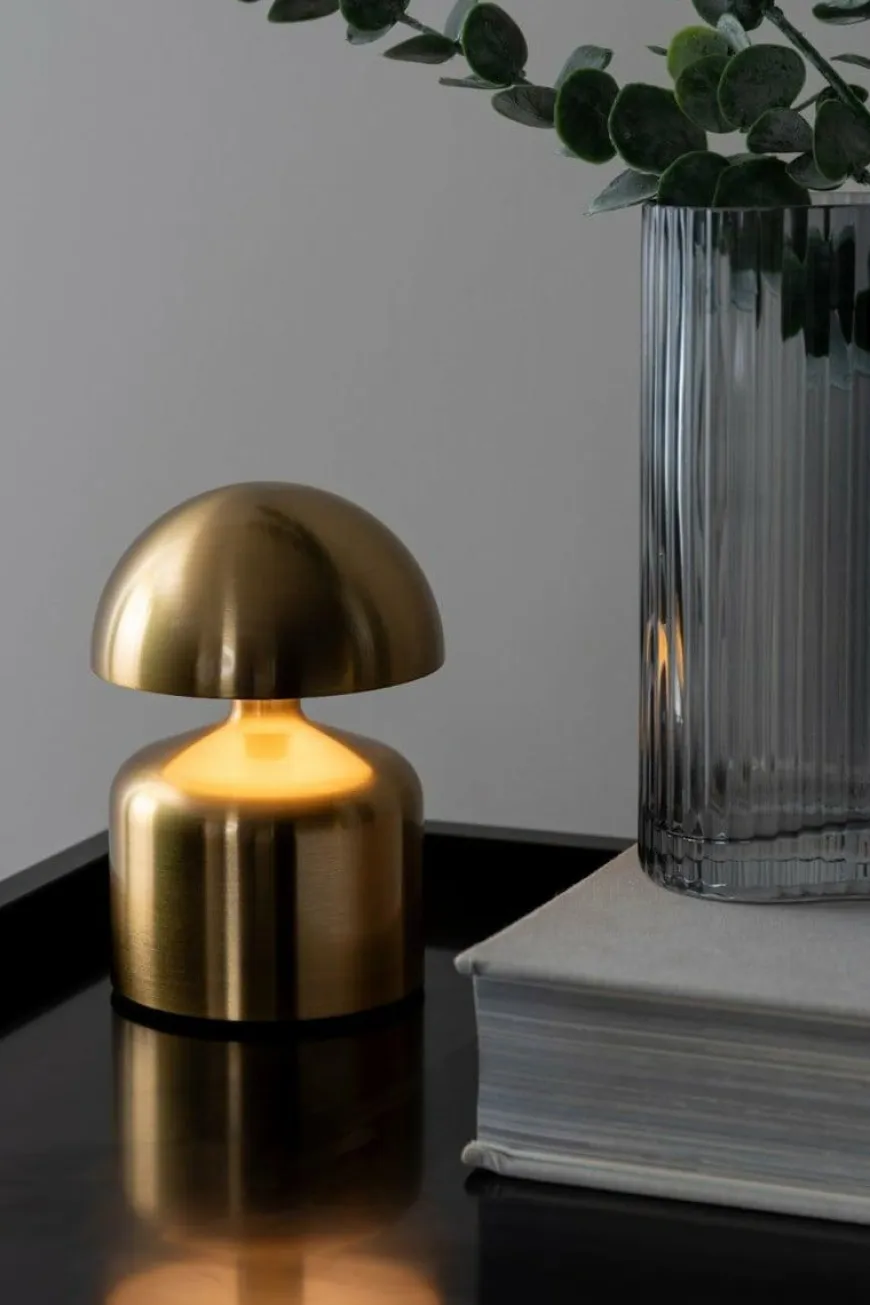 Leitmotiv Tafellamp Impetu goud LED