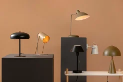 Leitmotiv Tafellamp Shroom metaal zwart