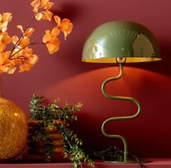 Leitmotiv Tafellamp Twist Jungle groen