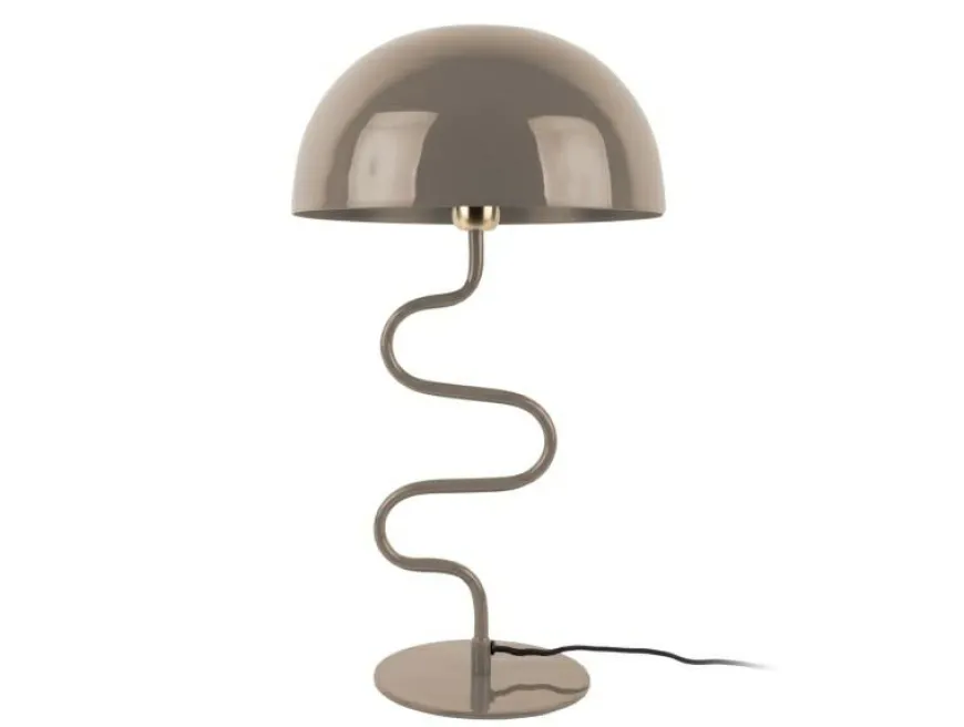 Leitmotiv Tafellamp Twist warm grijs