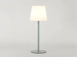 Leitmotiv Tafellamp voor binnen en buiten lichtblauw