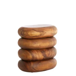 Light en Living Bijzettafel 45x31x48 cm FACUNDO hout naturel