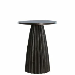 Light en Living Bijzettafel Ø40x51 cm VEGLIA mat donker bruin