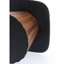 Light en Living Bijzettafel 45x45x40 cm OKATO crème+hout bruin