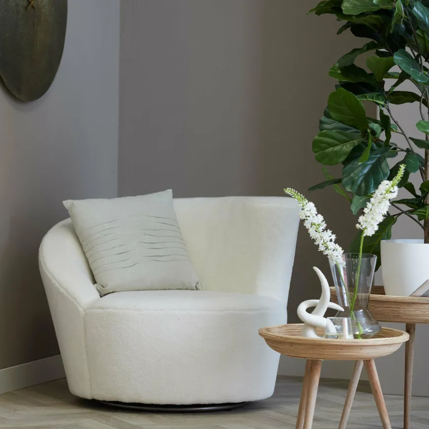 Light en Living Bijzettafel Set van 2 COLON naturel