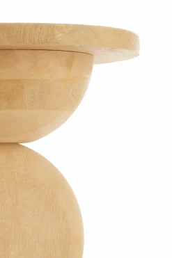 Light en Living Bijzettafel Ø40x50 cm MIRTO hout mat naturel
