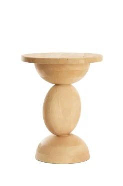 Light en Living Bijzettafel Ø40x50 cm MIRTO hout mat naturel