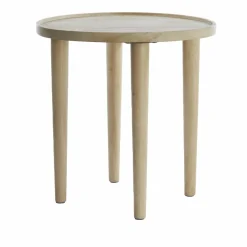 Light en Living Bijzettafel Ø45x45 cm QIANO mango hout naturel
