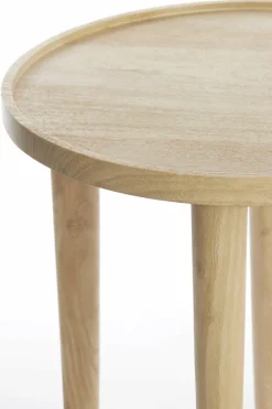 Light en Living Bijzettafel Ø45x45 cm QIANO mango hout naturel